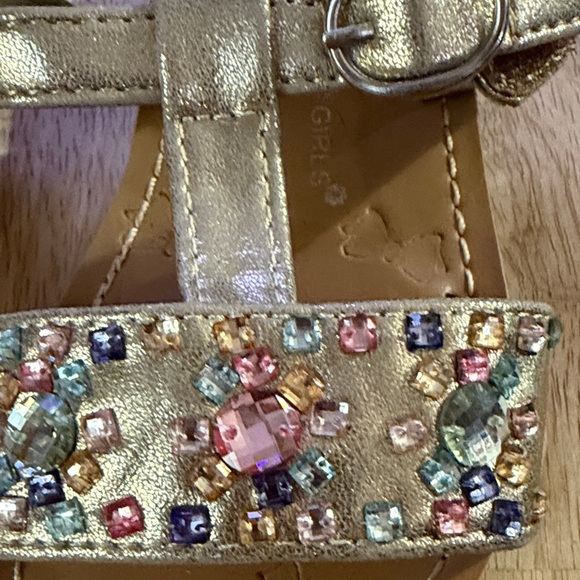 Converse Glittery Rainbow Sneakers & Sparkle Sandals Size 7 Set - Picture 10 of 14